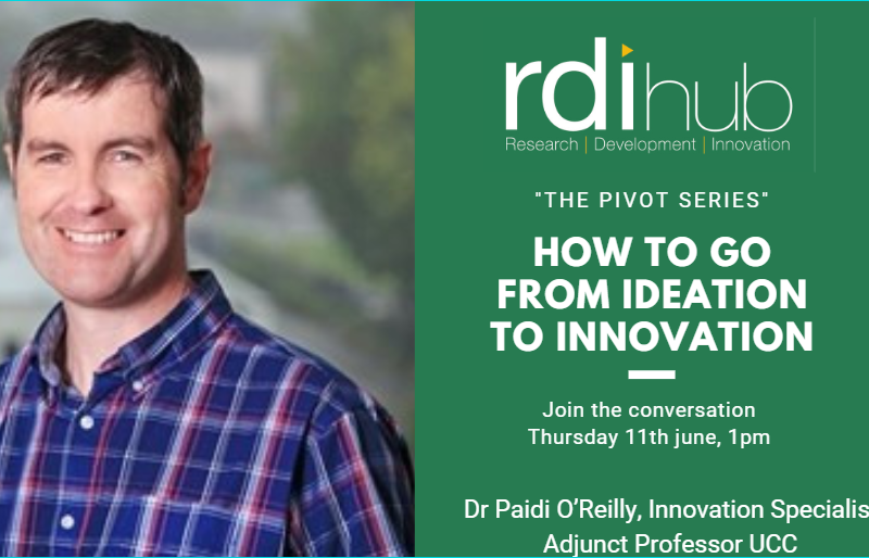 Paidi O Reilly joins The Pivot Series to explore how to go from ideation to innovation